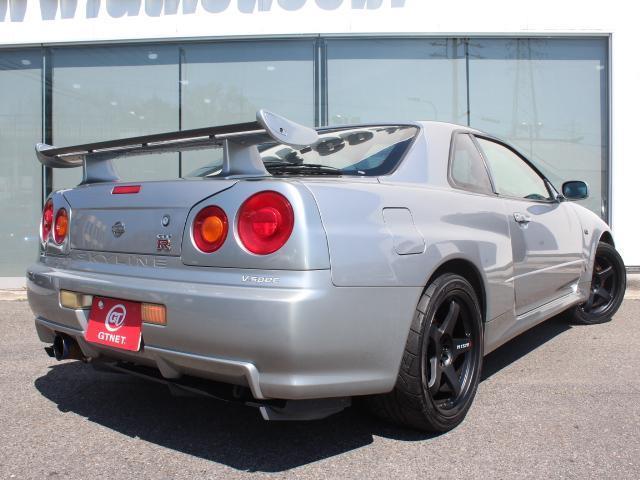 1999 Nissan Skyline GT-R (BNR34) — Silver - Image 3