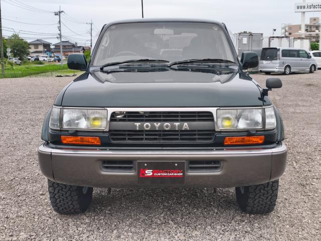 1993 Toyota Land Cruiser 80 VX Limited (FZJ80) — Green Metallic - Image 7