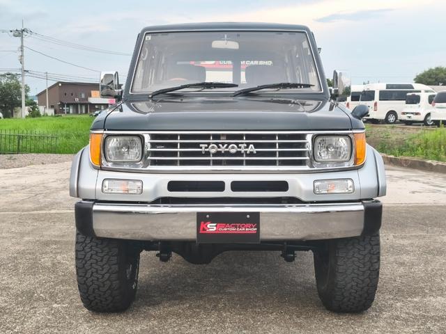 1993 Toyota Land Cruiser Prado (LJ78W) — Green/Silver - Image 5