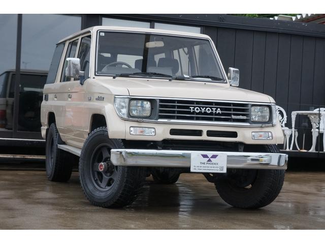 1990 Toyota Land Cruiser Prado SX5 (LJ78) — Cream - Image 61