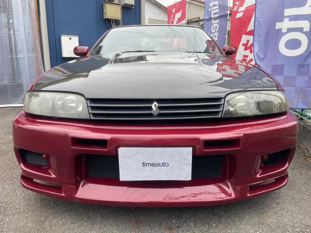 1994 Nissan Skyline (ECR33) — Wine Red - Image 2