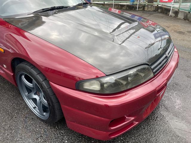 1994 Nissan Skyline (ECR33) — Wine Red - Image 3