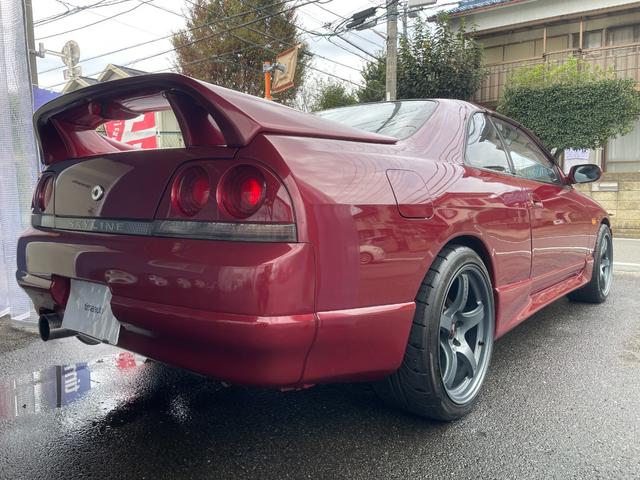 1994 Nissan Skyline (ECR33) — Wine Red - Image 8