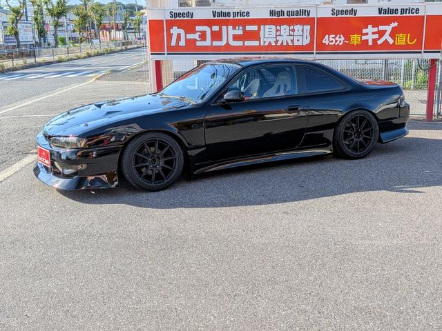 1996 Nissan Silvia (S14) — Black - Image 4