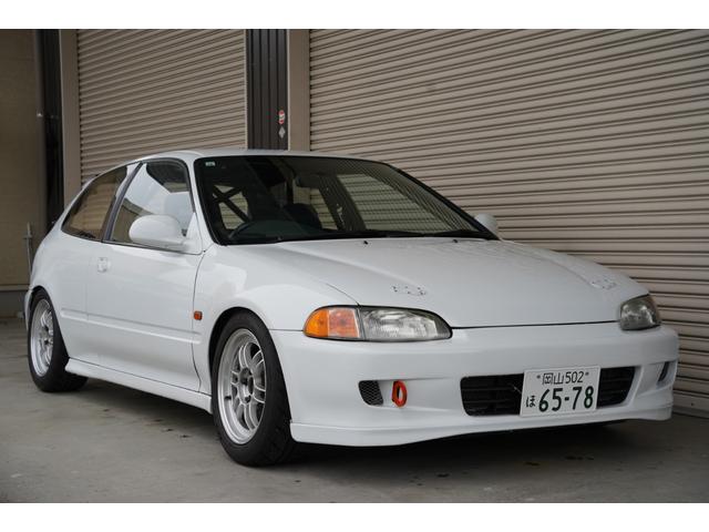 1991 Honda Civic SiR-II (EF9) — White - Image 2