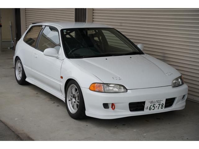 1991 Honda Civic SiR-II (EF9) — White - Image 3