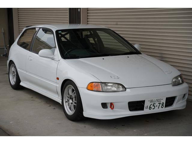 1991 Honda Civic SiR-II (EF9) — White - Image 9