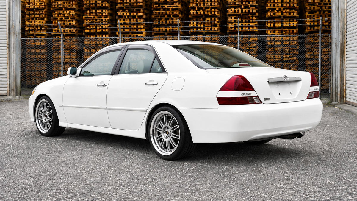 2001 Toyota Mark II Grande G-tb (JZX110) — Pearl White - Image 4