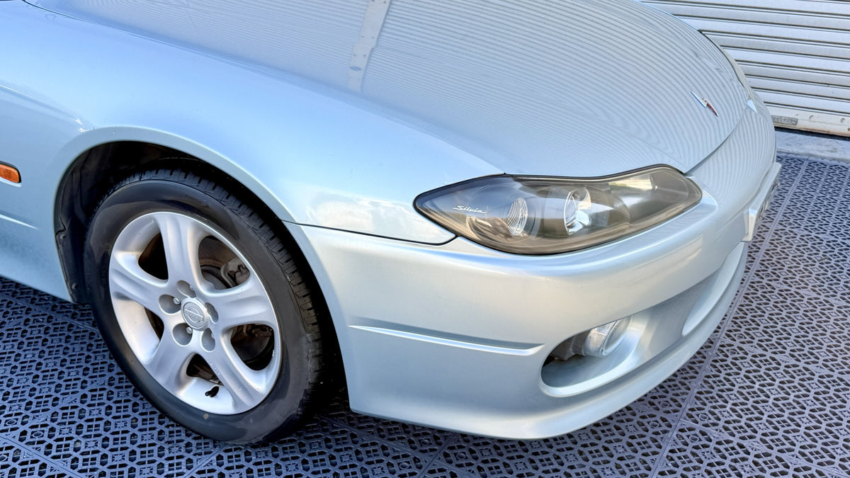 2002 Nissan Silvia Spec-S (S15) — Light Blueish Silver - Image 5