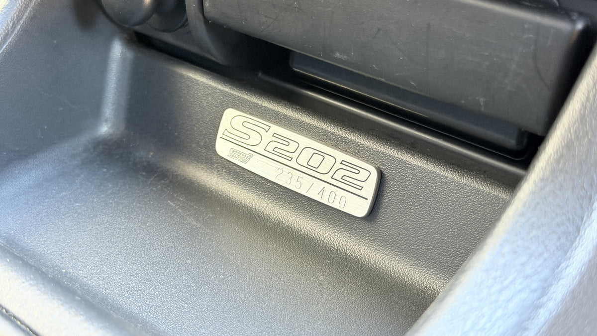 2002 Subaru Impreza WRX STI S202 (GDB) No. 235 of 400 — White - Image 27